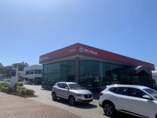 MG Motors Cleveland External Signage