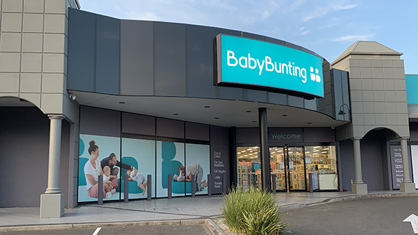 Baby Bunting Taylors lakes After Signage Rebrand by Major Media