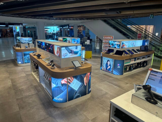 Curved LED signage displays